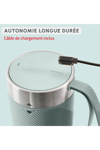 Mobiele Draadloze Miniblender Lightmix - 300 ml - Transparant