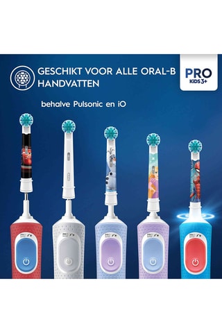 4 cabezales Oral-B Kids Elsa y Anna Frozen Disney - A partir de 3 años