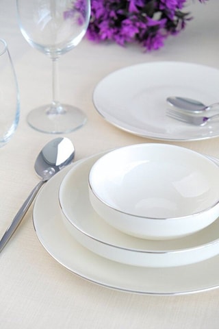 Vajilla de porcelana - 24 piezas