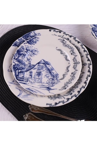 Vajilla de porcelana - 7 piezas