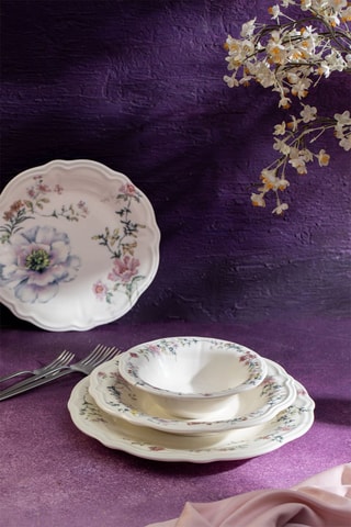 Vajilla de porcelana - 24 piezas