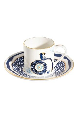 Juego de expreso de porcelana - 2 personas