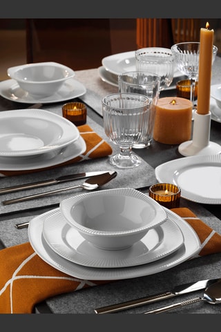 Vajilla de porcelana - 24 piezas