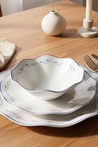 Vajilla de porcelana - 24 piezas