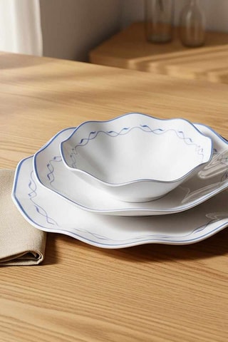 Vajilla de porcelana - 24 piezas