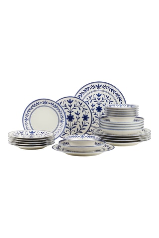 Vajilla de porcelana - 24 piezas