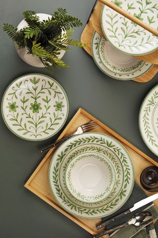 Vajilla de porcelana - 24 piezas