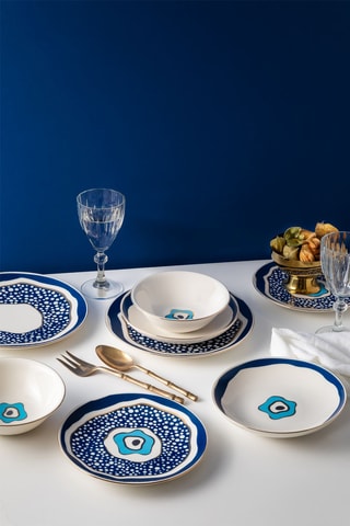 Vajilla de porcelana - 24 piezas