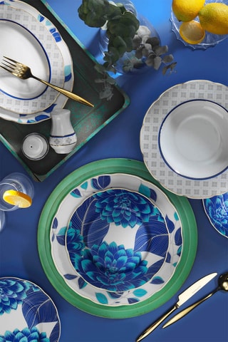 Vajilla de porcelana - 53 piezas