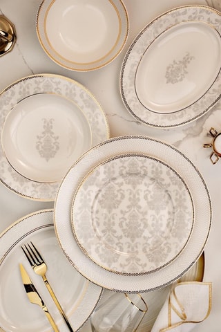 Vajilla de porcelana - 68 piezas