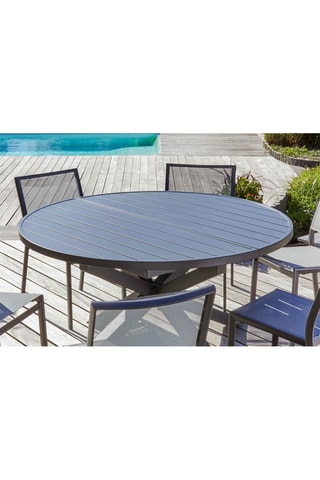 Mesa de jardín extensible Pelosa - 6/8 plazas - 145/199  x 75 x 145 cm