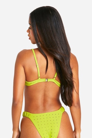 Bikinitop - Groen
