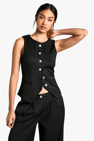 Mouwloos Vest - Zwart
