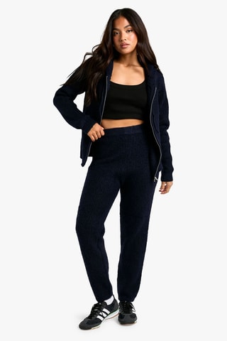 Vest met Capuchon - Marineblauw