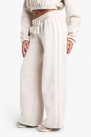Broek Straight - Gemêleerd Lichtgrijs