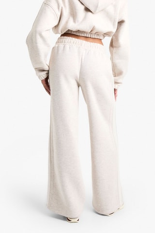 Broek Straight - Gemêleerd Lichtgrijs
