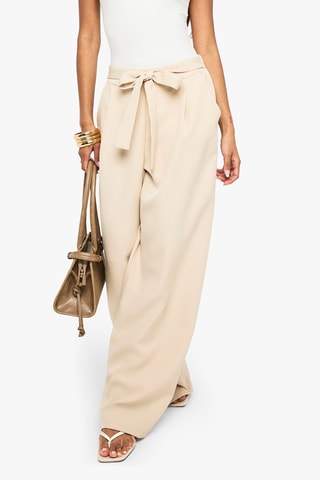 Broek Wide Legs - Beige
