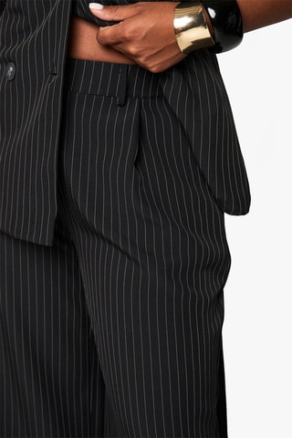 Pantaloni wide legs - Nero