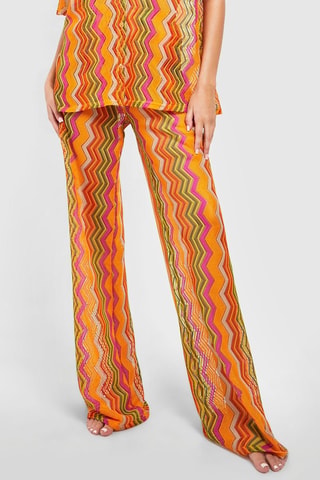 Strandbroek Hoge Taille - Oranje