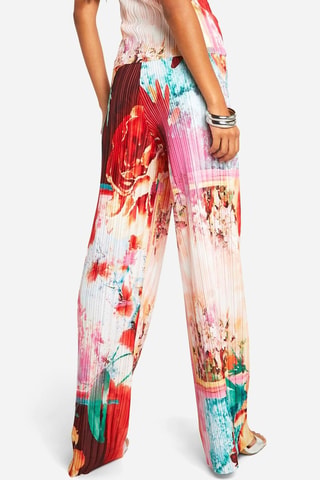 Broek Wide Legs - Rood en Wit
