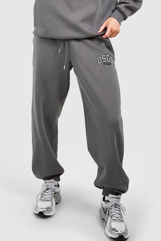 Oversized Joggingbroek - Donkergrijs