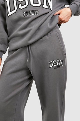 Oversized Joggingbroek - Donkergrijs