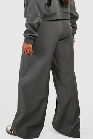 Broek Wide Legs - Antraciet