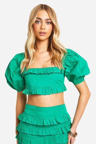Crop Top - Groen
