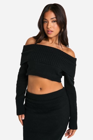 Crop Top - Zwart