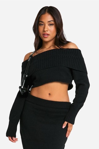 Crop Top - Zwart