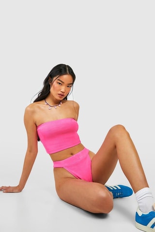 Fascia e tanga - Rosa