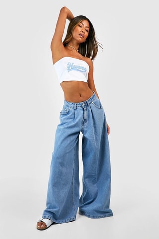 Strapless Top - Wit