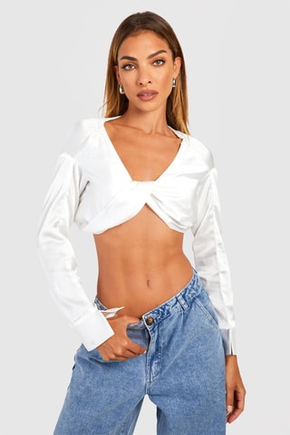 Crop Top - Wit