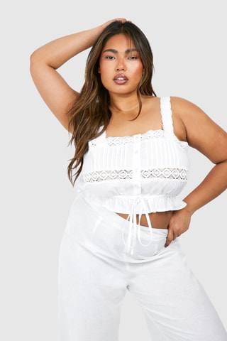Crop Top - Wit