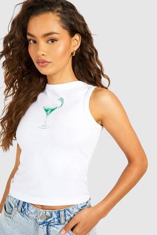 Crop Top - Wit