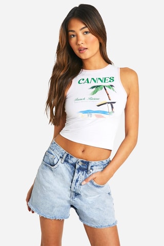 Crop Top - Wit