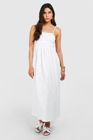 Robe midi - Blanc