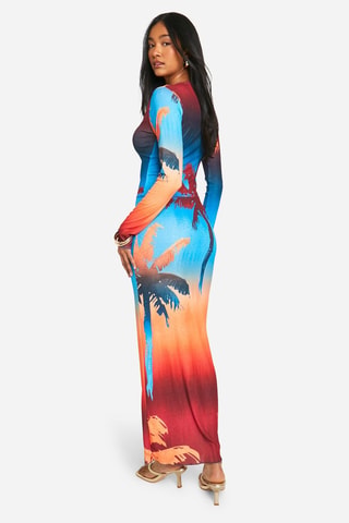 Robe longue - Orange