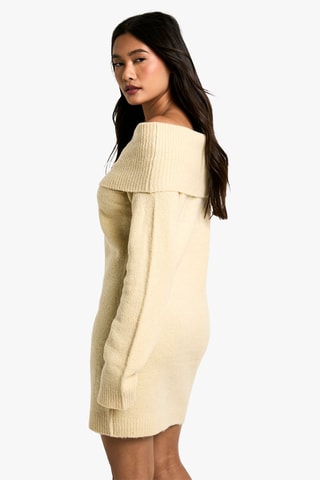 Trui-jurk - Beige
