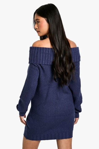Trui-jurk - Marineblauw