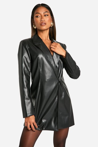 Blouse-jurk - Zwart