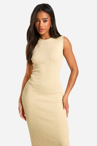 Lange Jurk - Lichtbeige
