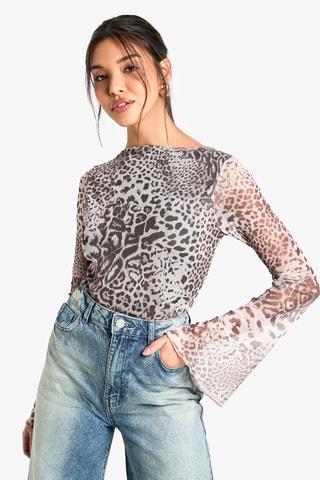 Bodysuit - Zwart en wit