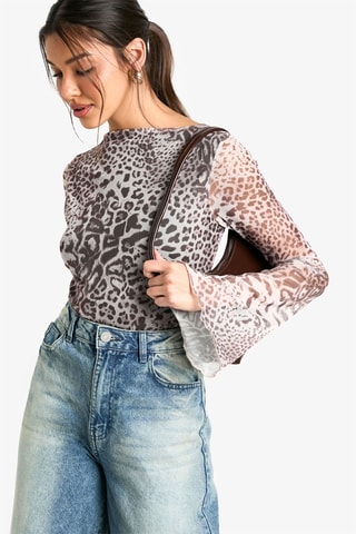 Bodysuit - Zwart en wit