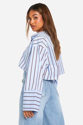 Korte Blouse - Hemelsblauw