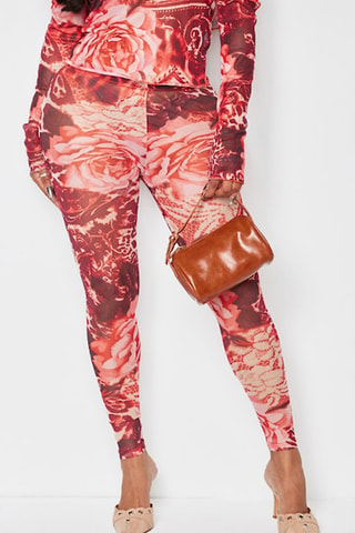 Legging - Roze - Prettylittlething