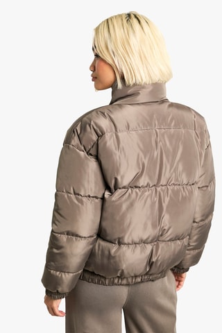 Gewatteerde Jas - Taupe