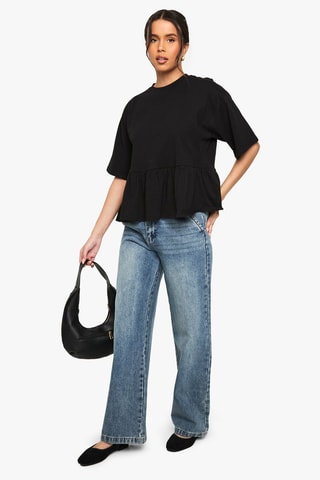 T-shirt Zwart