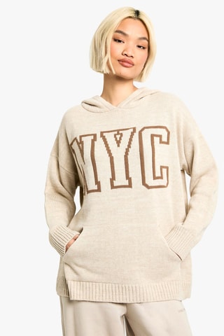 Sweater met Capuchon - Beige