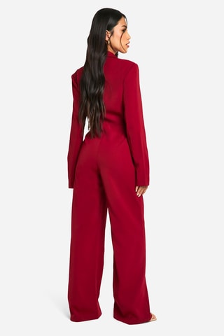 Jumpsuit - Bordeauxrood